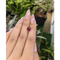 2.48 Ct. Rhodolite Garnet from Madagascar Life Style