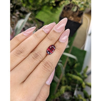 3.92 Ct. Rhodolite Garnet from Madagascar Life Style