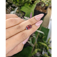 3.92 Ct. Rhodolite Garnet from Madagascar Life Style