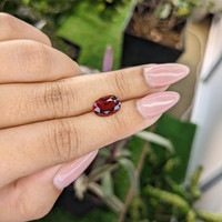 3.67 Ct. Rhodolite Garnet from Madagascar Life Style