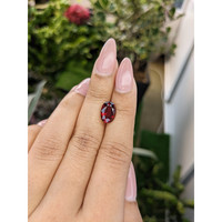 3.67 Ct. Rhodolite Garnet from Madagascar Life Style