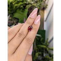 2.68 Ct. Rhodolite Garnet from Madagascar Life Style