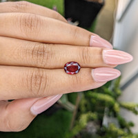 2.68 Ct. Rhodolite Garnet from Madagascar Life Style