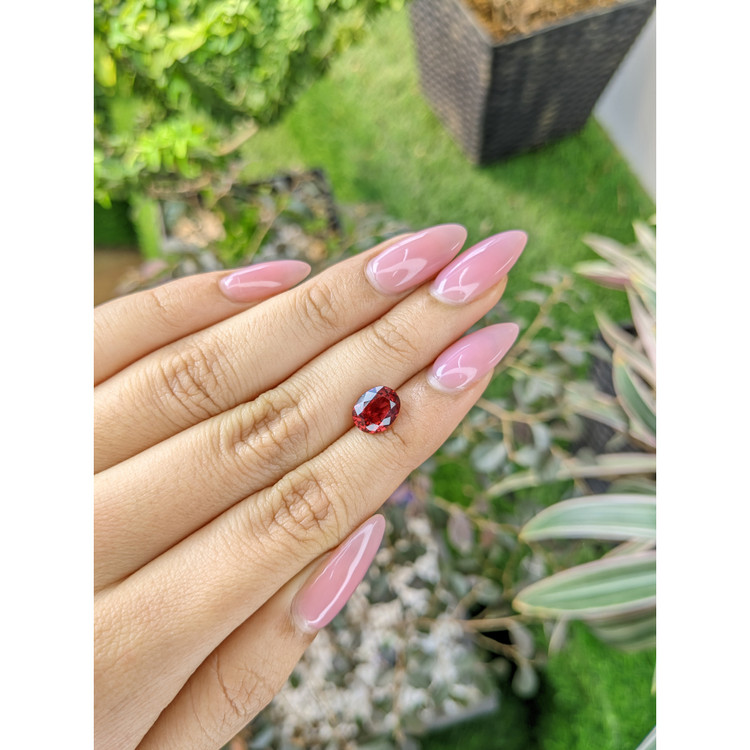 2.72 Ct. Rhodolite Garnet from Madagascar