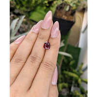 3.17 Ct. Rhodolite Garnet from Madagascar Life Style