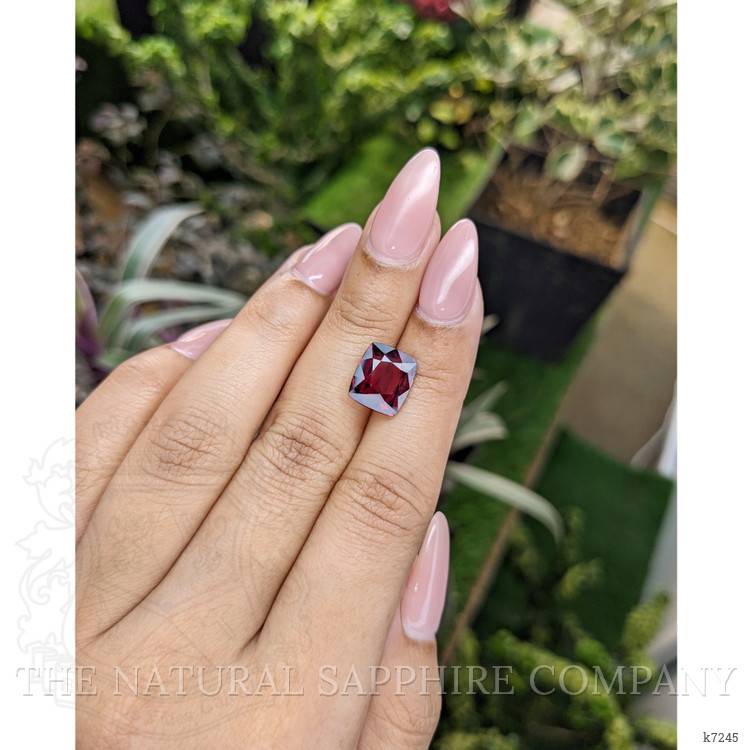 5.43 Ct. Rhodolite Garnet from Tanzania