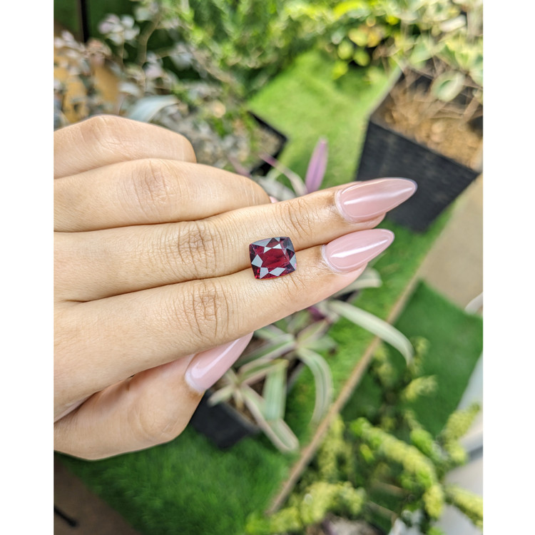 5.43 Ct. Rhodolite Garnet from Tanzania