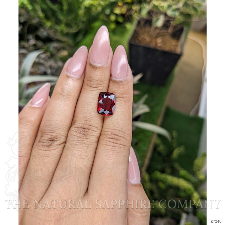 5.46 Ct. Rhodolite Garnet from Zimbabwe