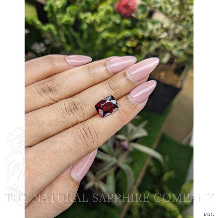 5.46 Ct. Rhodolite Garnet from Zimbabwe