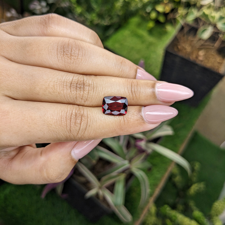 5.46 Ct. Rhodolite Garnet from Zimbabwe
