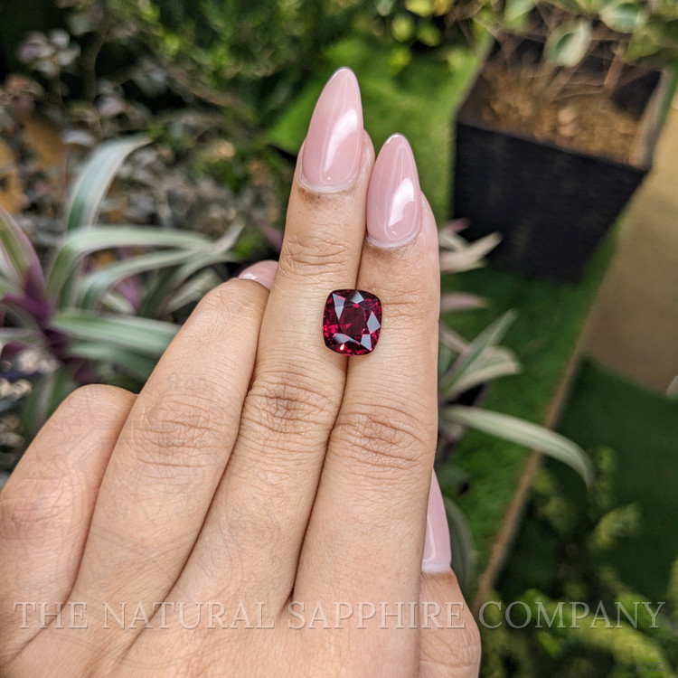 5.07 Ct. Rhodolite Garnet from Zimbabwe