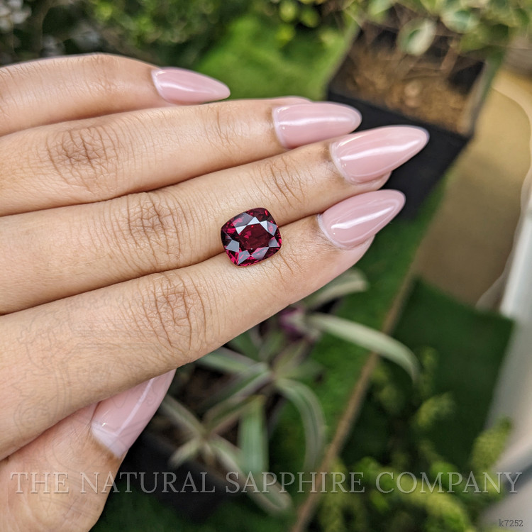 5.07 Ct. Rhodolite Garnet from Zimbabwe
