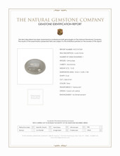 15.32 Ct. Cabochon Moonstone from Ceylon (Sri Lanka) Scan Report