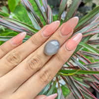 15.32 Ct. Cabochon Moonstone from Ceylon (Sri Lanka) Life Style