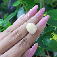 10.52 Ct. Cabochon Moonstone from Ceylon (Sri Lanka) Life Style