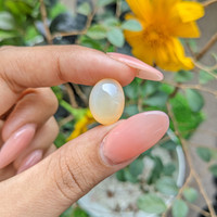 10.55 Ct. Cabochon Moonstone from Ceylon (Sri Lanka) Life Style
