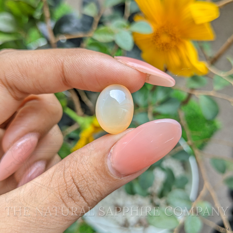 10.55 Ct. Cabochon Moonstone from Ceylon (Sri Lanka)