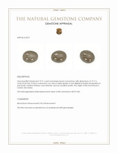 19.21 Ct. Cabochon Moonstone from Ceylon (Sri Lanka) Appraisal