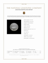 26.64 Ct. Grey Cabochon Moonstone from Ceylon (Sri Lanka) Scan Report