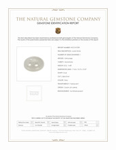 16.89 Ct. Grey Cabochon Moonstone from Ceylon (Sri Lanka) Scan Report