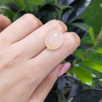 10.08 Ct. Cabochon Moonstone from Ceylon (Sri Lanka) Life Style