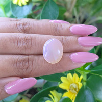 10.08 Ct. Cabochon Moonstone from Ceylon (Sri Lanka) Life Style