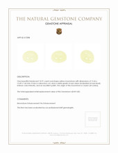 10.91 Ct. Cabochon Moonstone from Ceylon (Sri Lanka) Appraisal