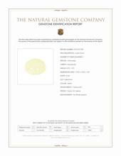 10.91 Ct. Cabochon Moonstone from Ceylon (Sri Lanka) Scan Report