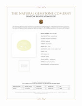 10.91 Ct. Cabochon Moonstone from Ceylon (Sri Lanka) Scan Report