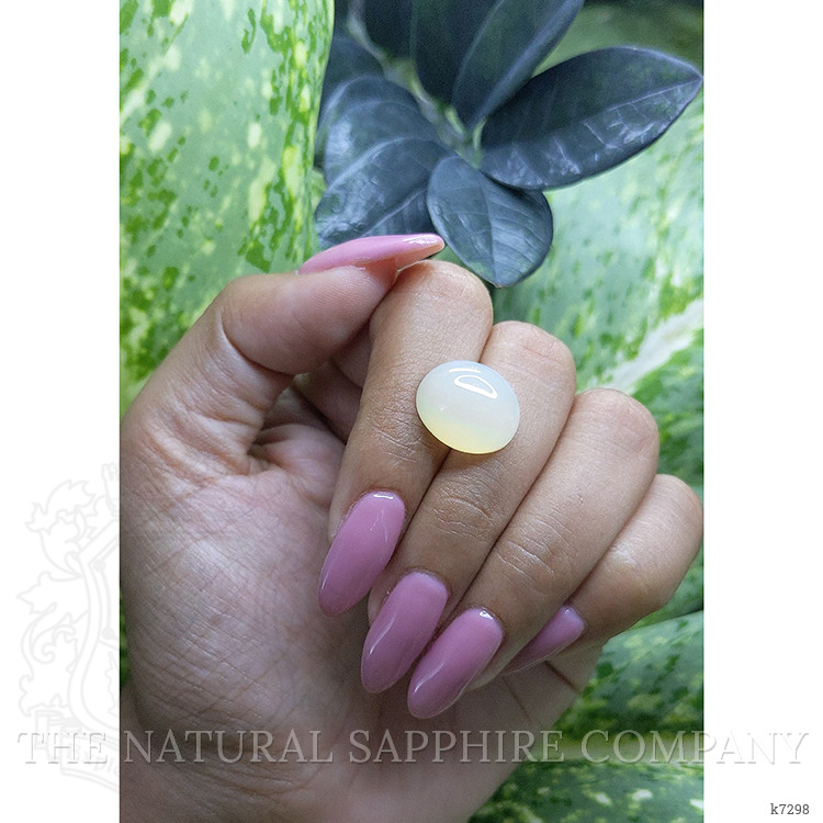 10.91 Ct. Cabochon Moonstone from Ceylon (Sri Lanka)