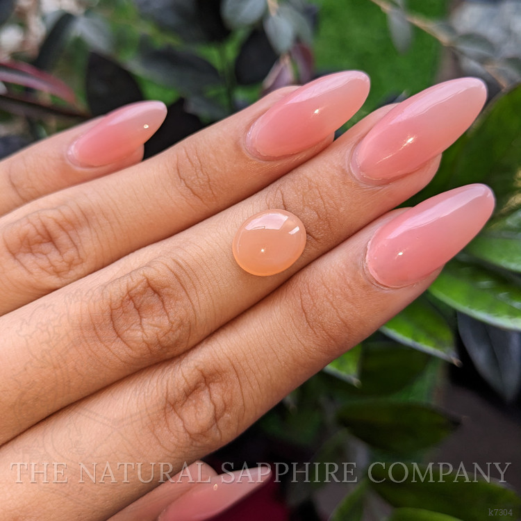 3.51 Ct. Cabochon Moonstone from Ceylon (Sri Lanka)