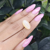 9.57 Ct. Cabochon Moonstone from Ceylon (Sri Lanka) Life Style