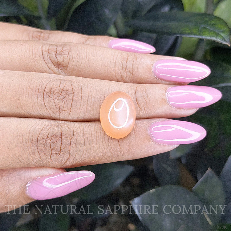 10.21 Ct. Cabochon Moonstone from Ceylon (Sri Lanka)