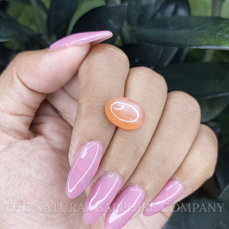 6.78 Ct. Cabochon Moonstone from Ceylon (Sri Lanka)