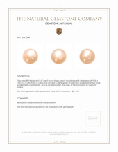 8.07 Ct. Cabochon Moonstone from Ceylon (Sri Lanka) Appraisal