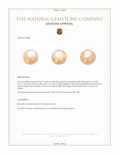 8.07 Ct. Cabochon Moonstone from Ceylon (Sri Lanka) Appraisal