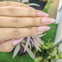 0.54 Ct. Chrysoberyl from Ceylon (Sri Lanka) Life Style