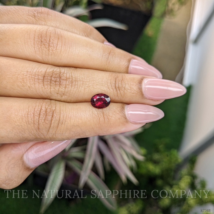 1.39 Ct. Almandine Garnet from Ceylon (Sri Lanka)