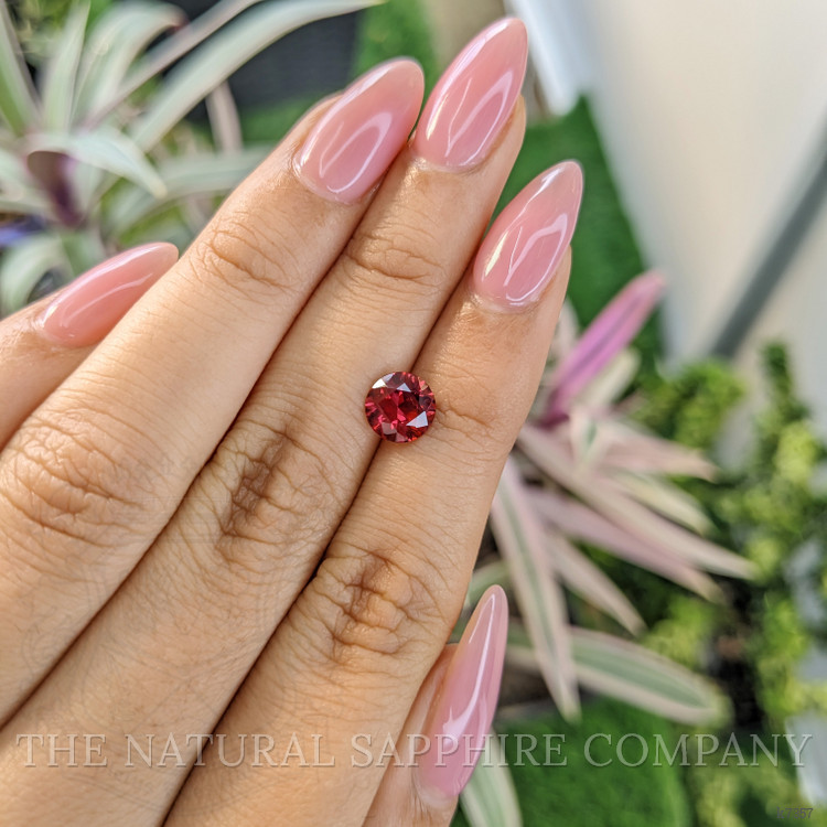 1.43 Ct. Almandine Garnet from Ceylon (Sri Lanka)