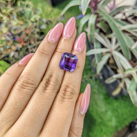 7.49 Ct. Amethyst from Ceylon (Sri Lanka) Life Style