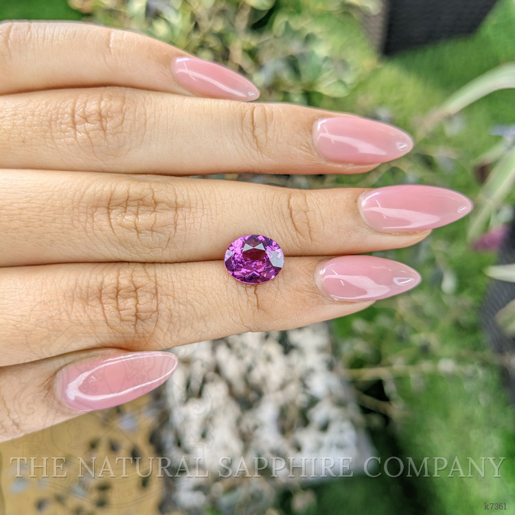 2.72 Ct. Rhodolite Garnet from Ceylon (Sri Lanka)