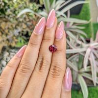 2.03 Ct. Almandine Garnet from Ceylon (Sri Lanka) Life Style