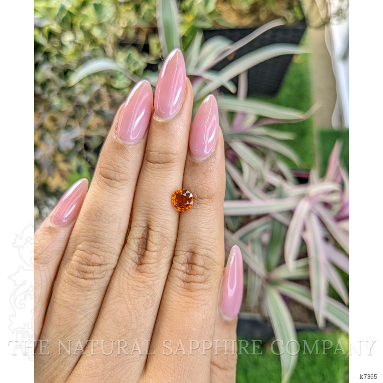 1.19 Ct. Hessonite Garnet from Ceylon (Sri Lanka)