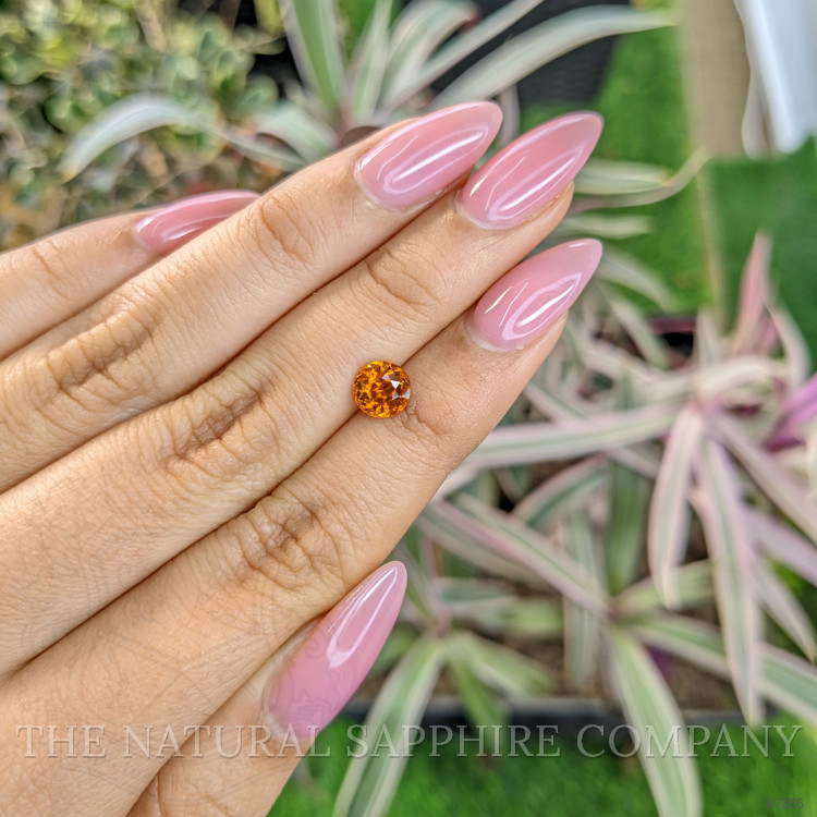 1.12 Ct. Hessonite Garnet from Ceylon (Sri Lanka)