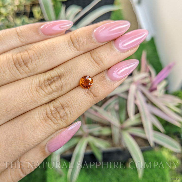 1.15 Ct. Hessonite Garnet from Ceylon (Sri Lanka)