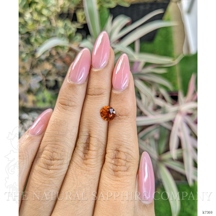 1.33 Ct. Hessonite Garnet from Ceylon (Sri Lanka)