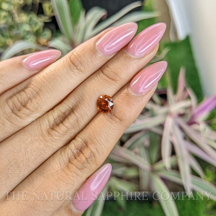 1.33 Ct. Hessonite Garnet from Ceylon (Sri Lanka)
