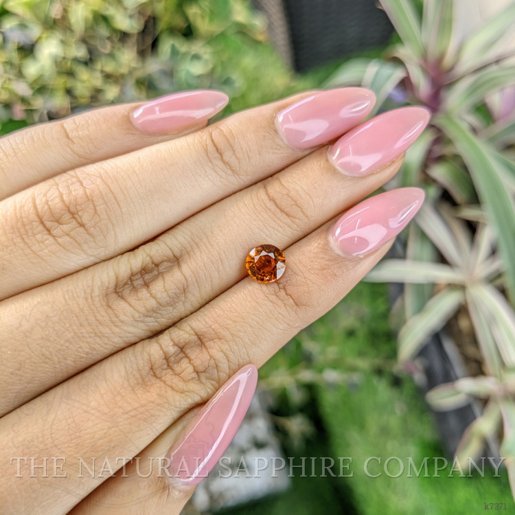 1.33 Ct. Hessonite Garnet from Ceylon (Sri Lanka)