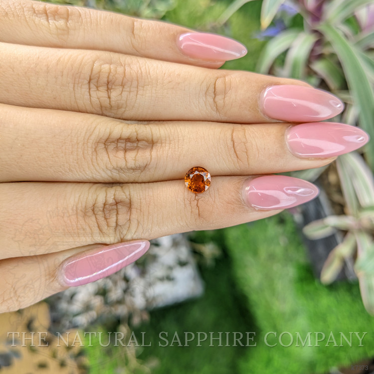 1.00 Ct. Hessonite Garnet from Ceylon (Sri Lanka)