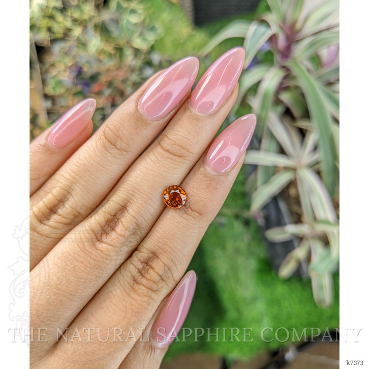 1.00 Ct. Hessonite Garnet from Ceylon (Sri Lanka)